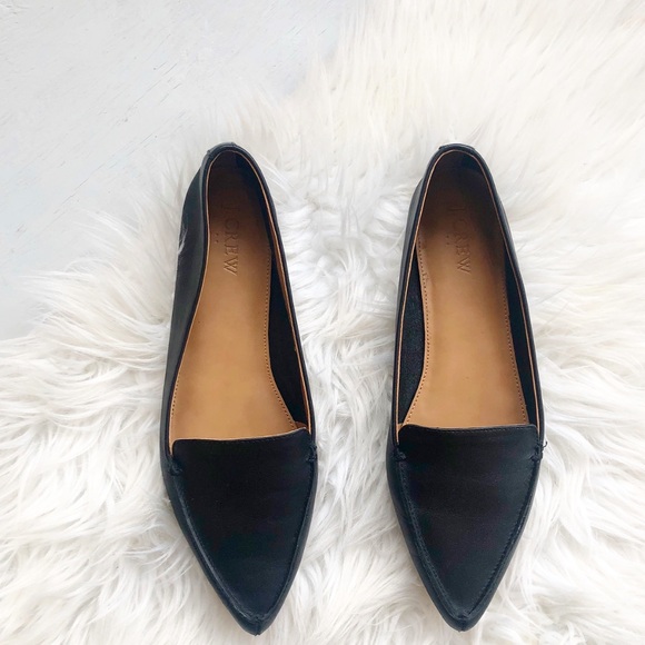 J. Crew Shoes - J. Crew black pointy toe flats